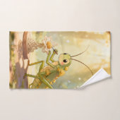 The Grasshopper and the Nectar Artwork.1 Badhandtuch Set (Handtuch)