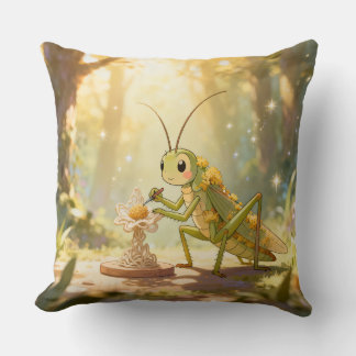 The Grasshopper and the Nectar Artwork.1 Kissen