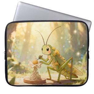 The Grasshopper and the Nectar Artwork.1 Laptopschutzhülle