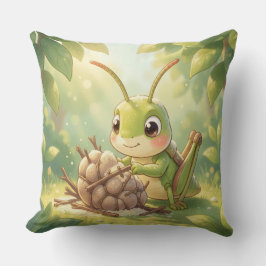 The Grasshopper and the Nectar Artwork.5 Kissen