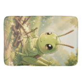 The Grasshopper and the Nectar Artwork Badematte (Vorderseite)