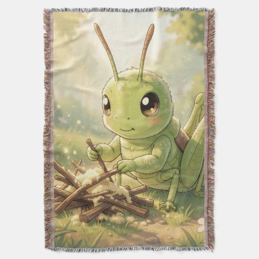 The Grasshopper and the Nectar Artwork Decke (Vorderseite Vertikal)