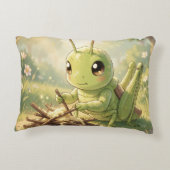 The Grasshopper and the Nectar Artwork Dekokissen (Rückseite)