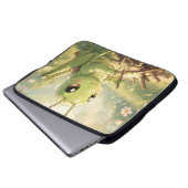 The Grasshopper and the Nectar Artwork Laptopschutzhülle (Vorne Knopf)