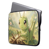 The Grasshopper and the Nectar Artwork Laptopschutzhülle (Vorderseite Links)