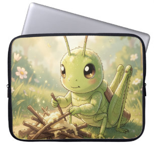 The Grasshopper and the Nectar Artwork Laptopschutzhülle