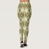 The Grasshopper and the Nectar Artwork Leggings (Rückseite)