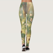 The Grasshopper and the Nectar Artwork Leggings (Rückseite)