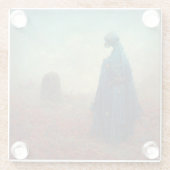 The Grave Surreal Sci-Fi Fantasy Alien Glasuntersetzer (Rückseite)