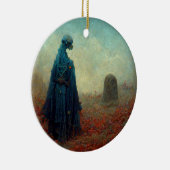 The Grave Surreal Sci-Fi Fantasy Alien Keramik Ornament (Rechts)