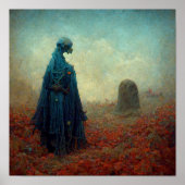 The Grave Surreal Sci-Fi Fantasy Alien Poster (Vorne)