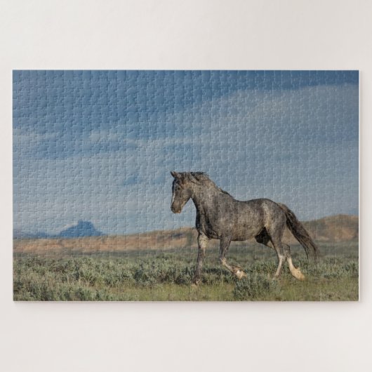 "The Gray Ghost" Jigsaw Puzzle (Horizontal)