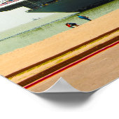 The Gray Ghost - USS Lexington Poster (Ecke)