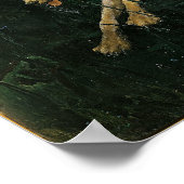 The Gray Wolf Fantasy Art Poster Print (Ecke)