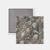 The Grays - Gothic Viktorianisch Design Magnet (Vorderseite/Rückseite)