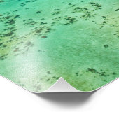 The Great Barrier Reef, Luftbild von Green Fotodruck (Ecke)