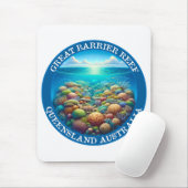The Great Barrier Reef, Queensland, Australien Mousepad (Mit Mouse)