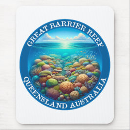 The Great Barrier Reef, Queensland, Australien Mousepad