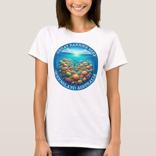 The Great Barrier Reef, Queensland, Australien T-Shirt (Vorderseite)