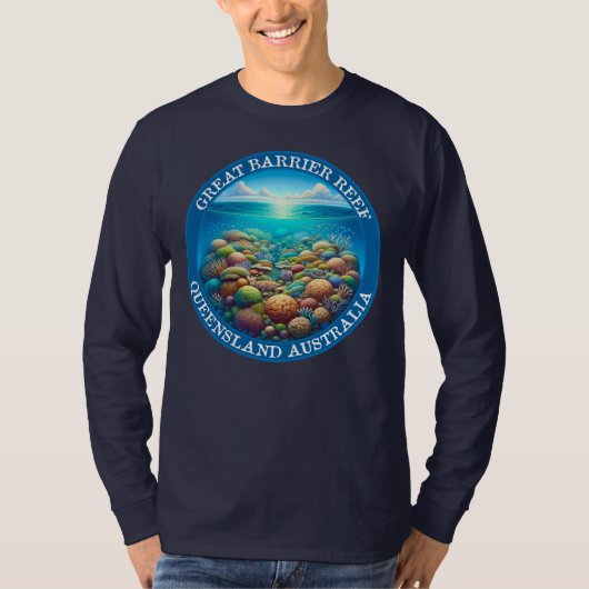 The Great Barrier Reef, Queensland, Australien T-Shirt (Vorderseite)