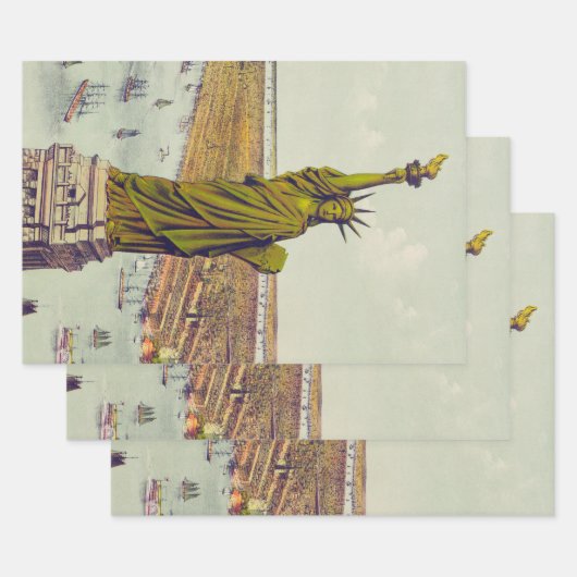 The Great Bartholdi Statue, Statue of Liberty Geschenkpapier Set (Set)