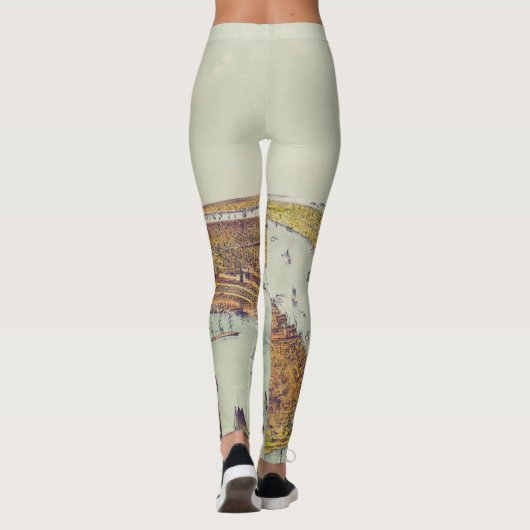 The Great Bartholdi Statue, Statue of Liberty Leggings (Rückseite)