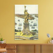 The Great Bartholdi Statue, Statue of Liberty Leinwanddruck (Insitu (Wohnzimmer))
