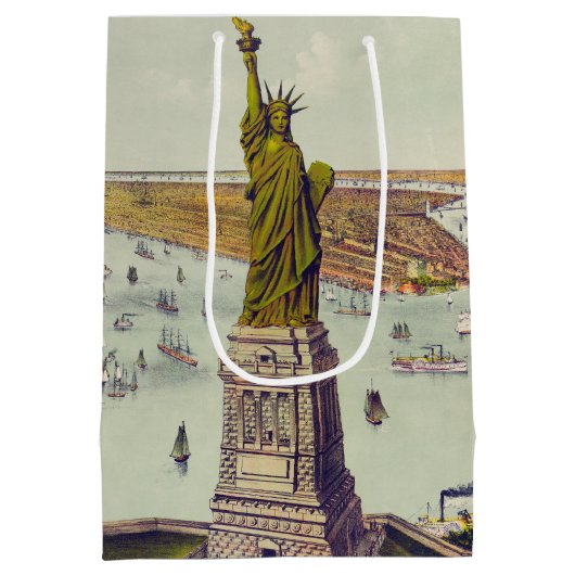 The Great Bartholdi Statue, Statue of Liberty Mittlere Geschenktüte (Rückseite)
