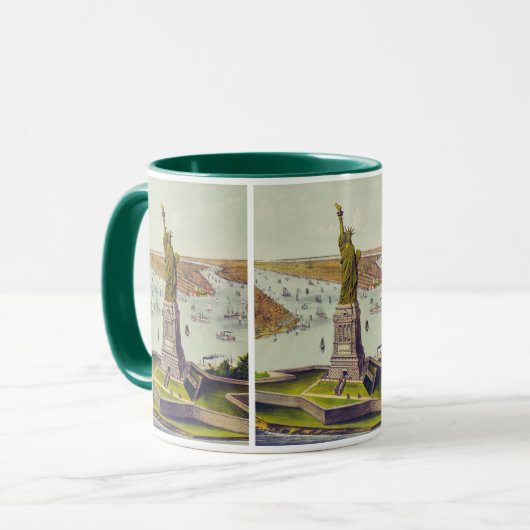The Great Bartholdi Statue, Statue of Liberty Tasse (Vorderseite Links)
