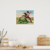 The Great Cabbage Patch Steeplechase Poster (Küche)