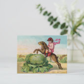 The Great Cabbage Patch Steeplechase Postkarte (Stehend Vorderseite)