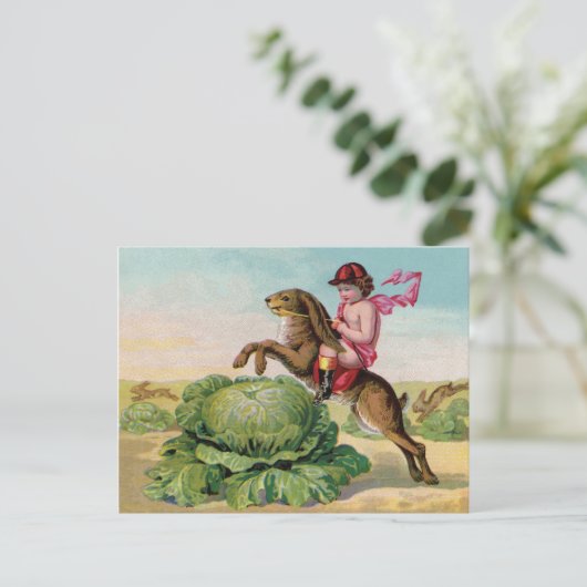 The Great Cabbage Patch Steeplechase Postkarte (Stehend Vorderseite)