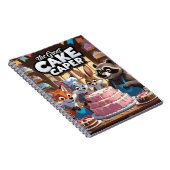The Great Cake Cape - Fun Animal Bakery Adventure Notizblock (Rechte Seite)