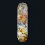 The Great Carina Nebula NGC 3372 Star Birth Skateboard<br><div class="desc">Die fantasieähnliche Landschaft des Nebel wird durch die Wirkung von überfließenden Winden und die UV-Strahlung der Monstersterne, die diesen Inferno bewohnen, geformt. Dabei zersplittern diese Sterne das umliegende Material, das das letzte Überbleibsel der riesigen Wolke ist, von der die Sterne geboren waren. Der Carina-Nebel (auch bekannt als der Große Nebel...</div>