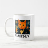 The Great Catsby – Funny Retro Cat Parody Kaffeetasse (Links)
