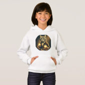 The Great Catsby - Katze mit Boxhandschuhen Hoodie (Vorne ganz)