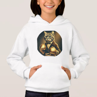 The Great Catsby - Katze mit Boxhandschuhen Hoodie
