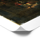 The Great Fire of London (September 1666) mit Lud Poster (Ecke)