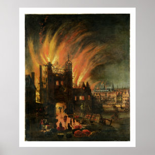 The Great Fire of London (September 1666) mit Lud Poster