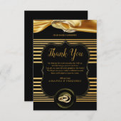 The Great Gatsby Dankykarte RSVP Karte (Vorne/Hinten)