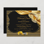 The Great Gatsby Inspiration Probe Dinner Einladung (Vorne/Hinten)