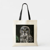 The Great Gray Owl btm Tragetasche (Rückseite)