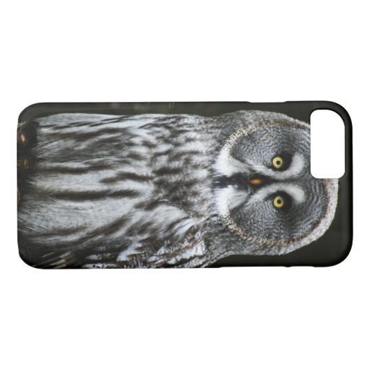 The Great Gray Owl iph arc1 Case-Mate iPhone Hülle (Rückseite (Horizontal))