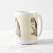 The Great Gray Owl (Strix nebulosa) NY Bird Image Kaffeetasse (VorderseiteRechts)