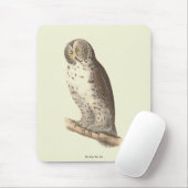 The Great Gray Owl (Strix nebulosa) NY Bird Image Mousepad (Mit Mouse)