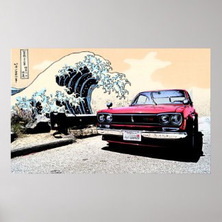 "The Great Hakosuka" Skyline auf PCH Poster