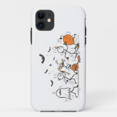 The Great Halloween Candy Fight – Playful Stick Case-Mate iPhone Hülle (Rückseite)