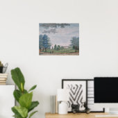 The Great House and Park at Chawton, c.1780 Poster (Heimbüro)