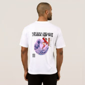 The Great Nerd Wave T-Shirt (Schwarz voll)