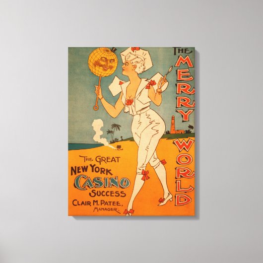 The Great New York Casino Success Theater Leinwanddruck (Vorderseite)
